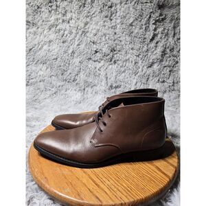 Calvin-klein Men's Brown and Black Boots